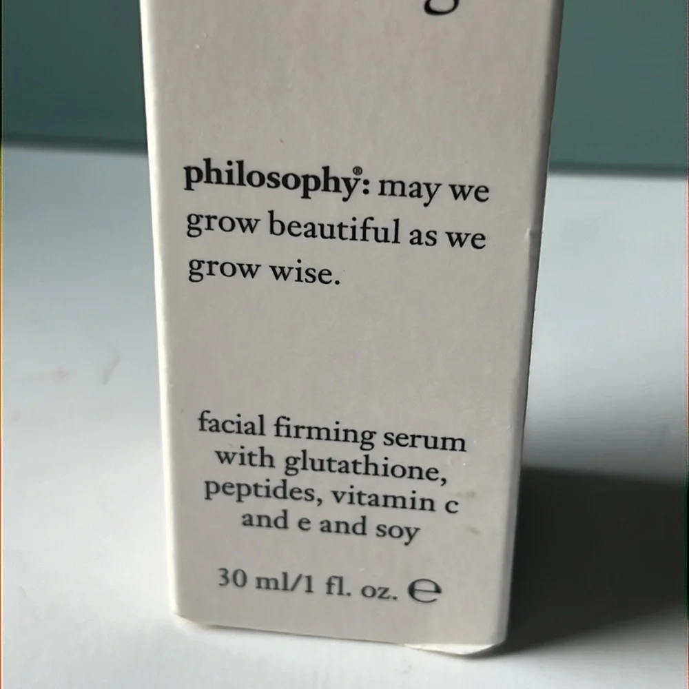 When Hope is Not Enough Facial Firming Serum 1 OZ